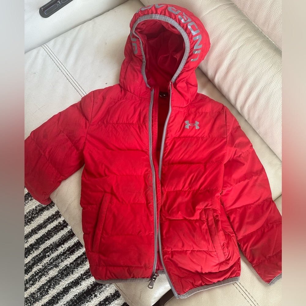 Under Armour puffer jacket boys